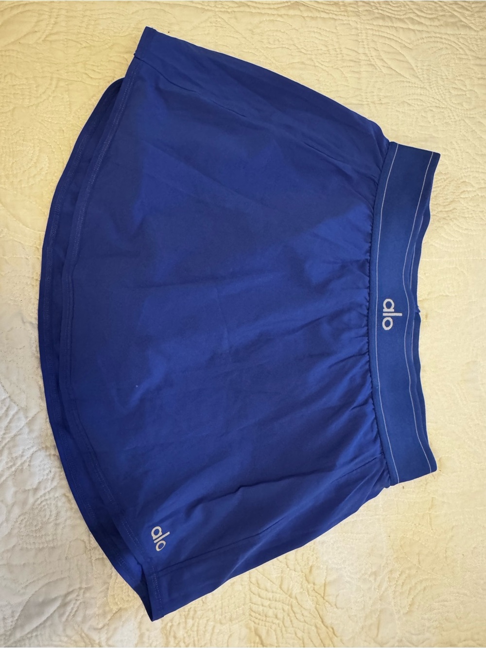ALO Yoga Women’s Match Point Tennis Skirt- Alo Blue